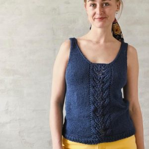 RÄsu sommertop fra Ãnling, No 12 strikkekit